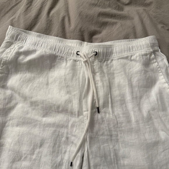 James Perse White Linen Pants Size 3 NWOT - Picture 8 of 8